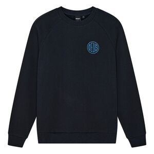 Deus Ex Machina Pill Logo Crewneck Sweater Black Mens Size XXXL NWT 🔥